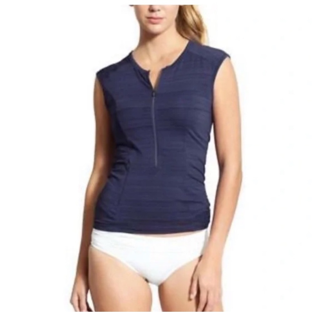 Athleta Sleeveless Top with Zipper NWOT